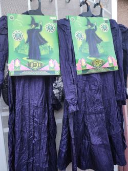 Wicked Elphaba Deluxe Child Costume S4-6x, M7-8