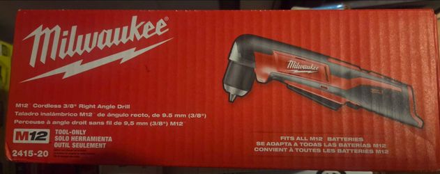 Milwaukee M12 drill