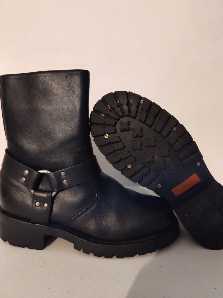 X Element Women Motorcycle Boots Genuine Leather