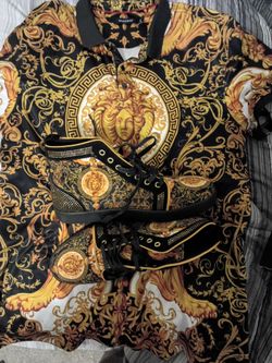 Versace shoes & shirt included
