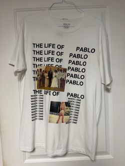 Brand New size Large Life of Pablo tee