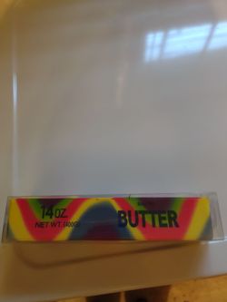 14 oz butter Rainbow squishy