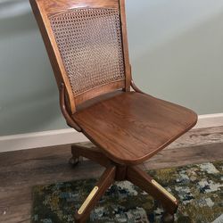 Oak Office Chair