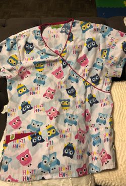 Pediatric scrub top