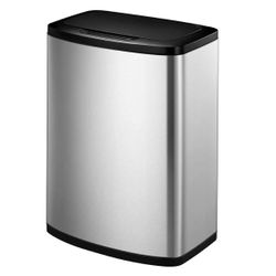 Used EKO Sensible Evo Living Motion Sensor Trash Can – Stainless Steel