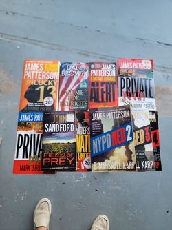 James Patterson books collection
