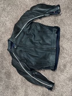 Joe rocket  Real Leather XL Motorcycle Jacket With Shell RN:29287