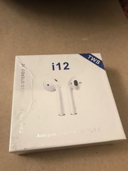 Earphone Bluetooth brand new color white #4