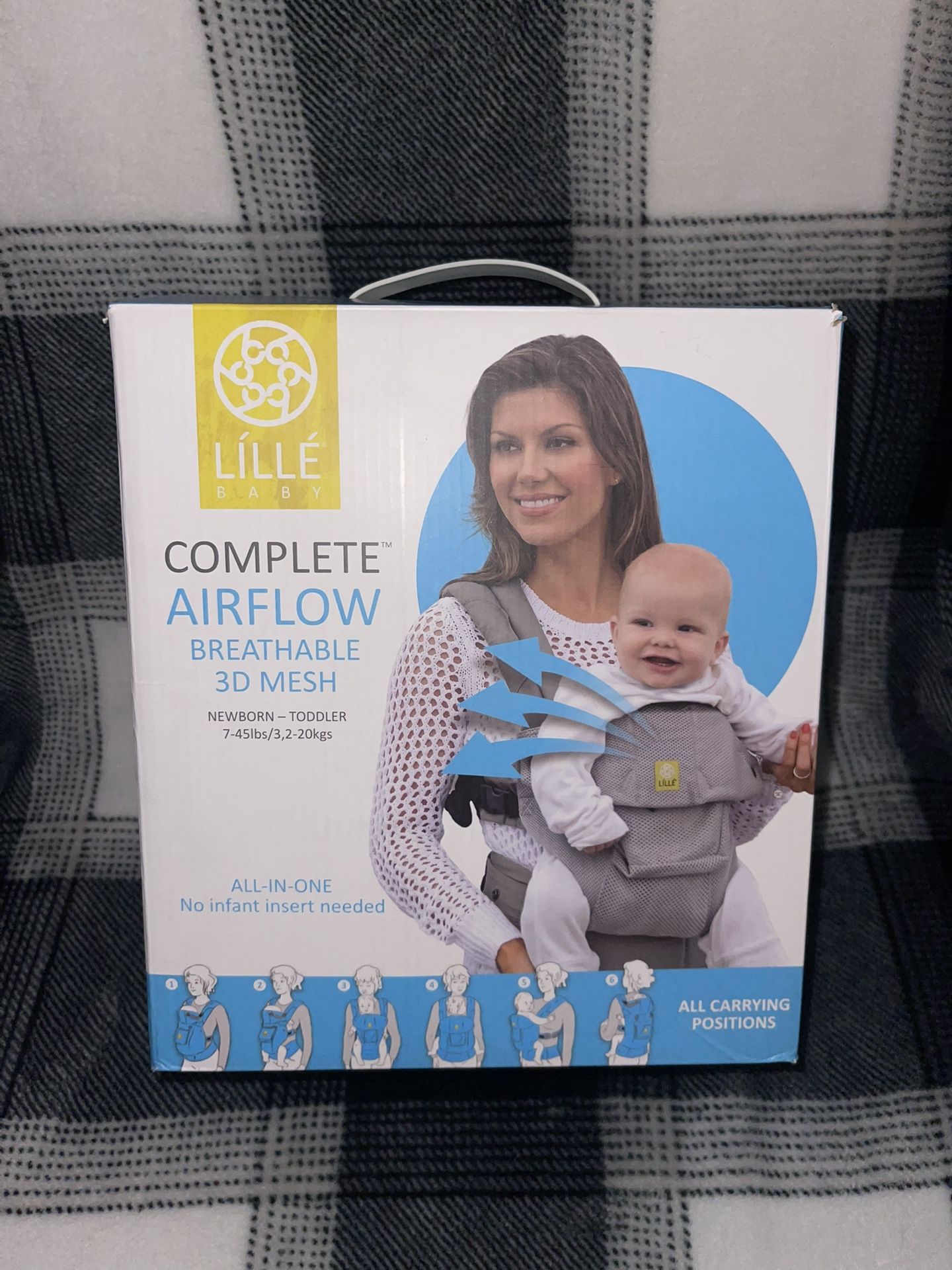 Lille baby complete airflow Baby carrier