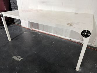 White Work Table 