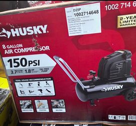 Husky8 gallon air compressor