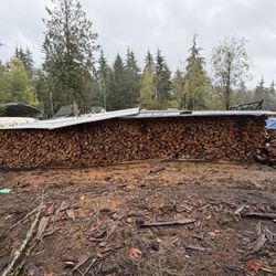 Dry-Seasoned Hemlock Firewood Full Cord 