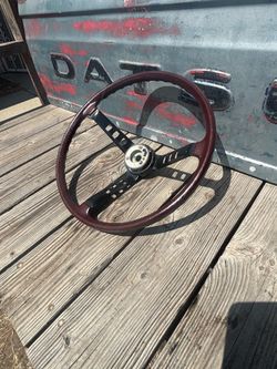 Datsun steering wheel