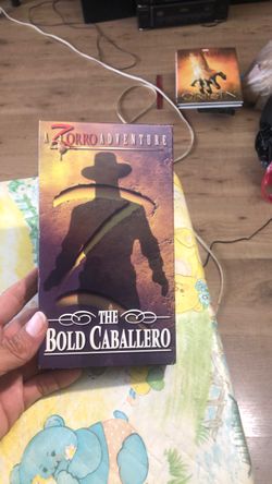 The Bold Caballero 1998 VHS Movie A Zorro Adventure