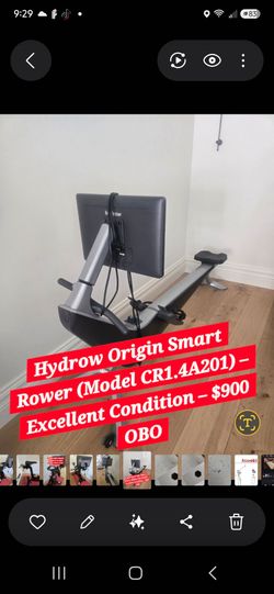Hydrow Origin Smart Rower (Model CR1.4A201) – Excellent Con