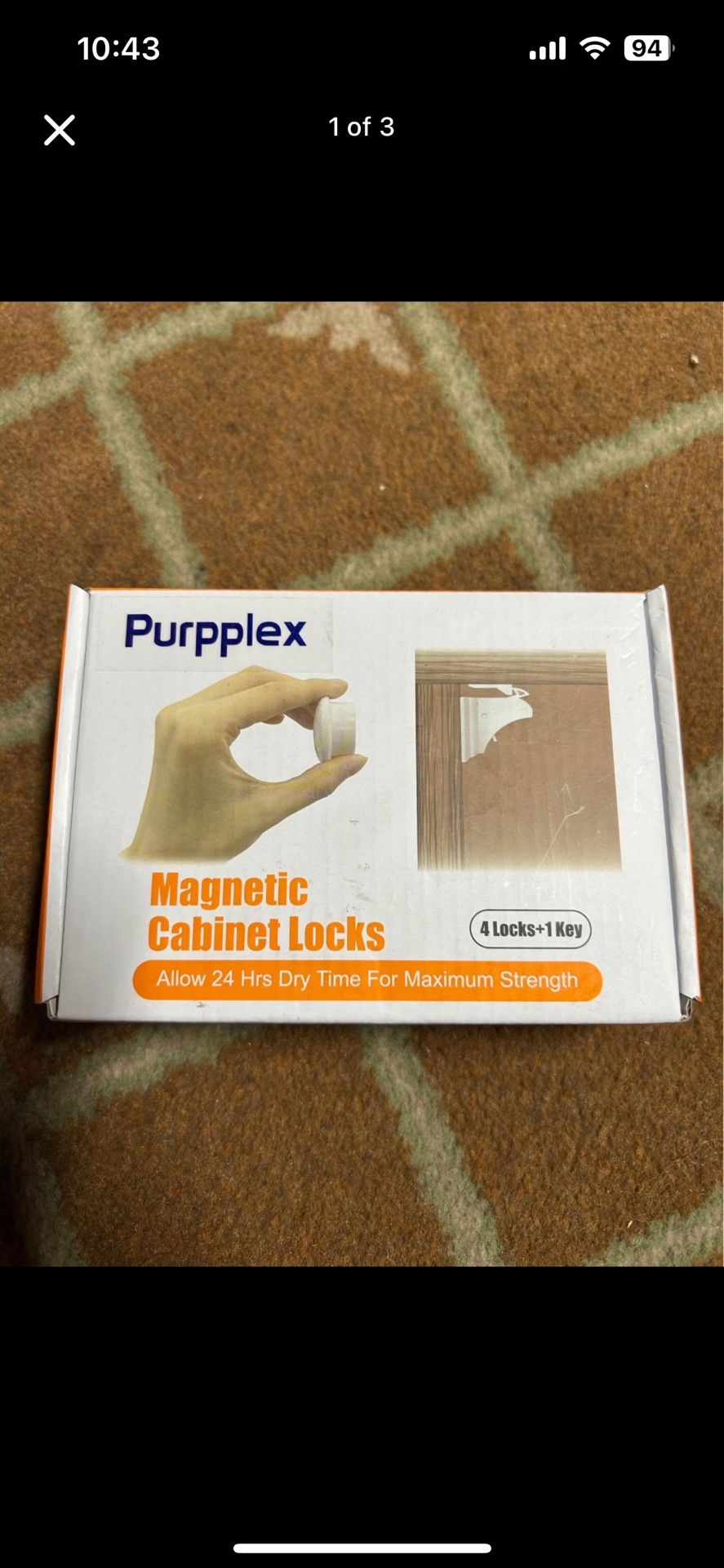 magnetic cabinet locks