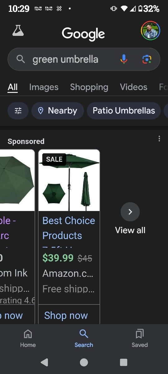 Green Umbrella 