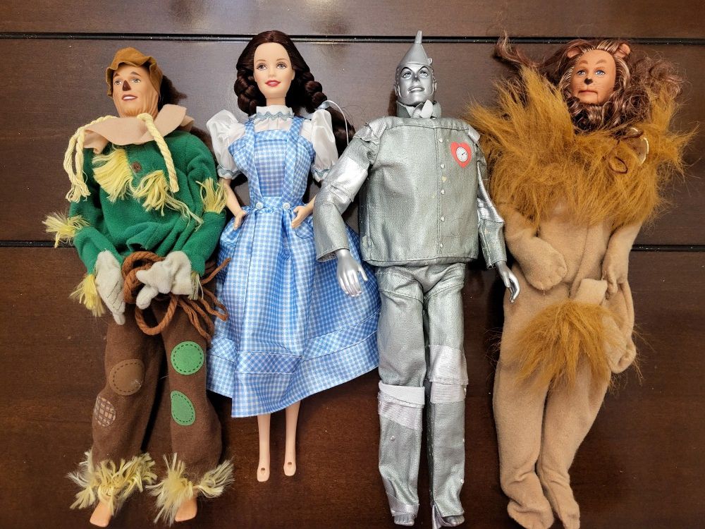 Vintage Barbie Doll Lot, 1999 Wisord Of Oz