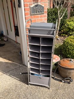shoe rack great condition