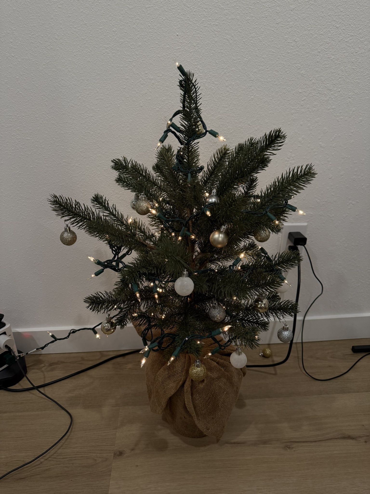 Mini Christmas Tree With Lights