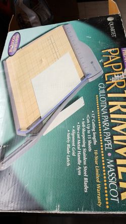 12" Heavy- Duty Papel Trimmer