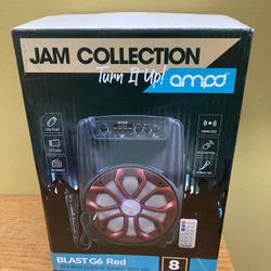 Jam Collection Turn It Up Ampd Bluetooth Speaker With Microphone 