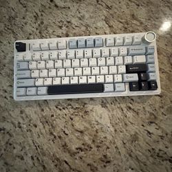 AULA f75 cyan switches