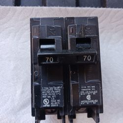70 Amp 2 Pole Siemens Breaker