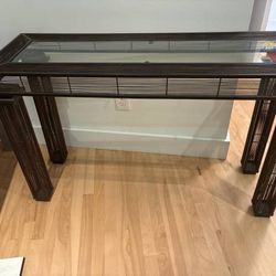 Santa Fe Metal Artisan Sofa Table or Side Table