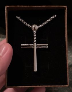 Baseball Cross Chain 