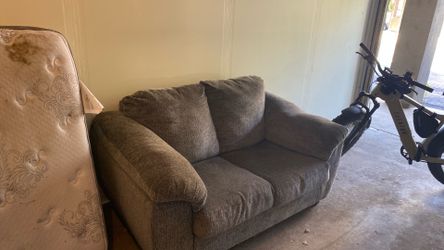 Ashley Furniture Loveseat Grey