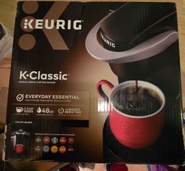 Keurig K-Classic Single Serve Coffee Maker K50 - Black - New in Box