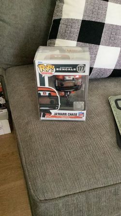 JA'MARR CHASE WR Funko Pop NFL Series Vinyl Figure #177 Cincinnati Bengals new sealed