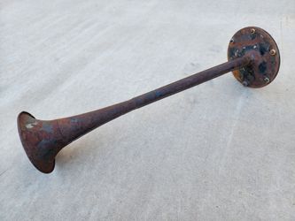 Original 1920s 1930s Electric Horn Assembly 19" Long Car Truck Hotrod
