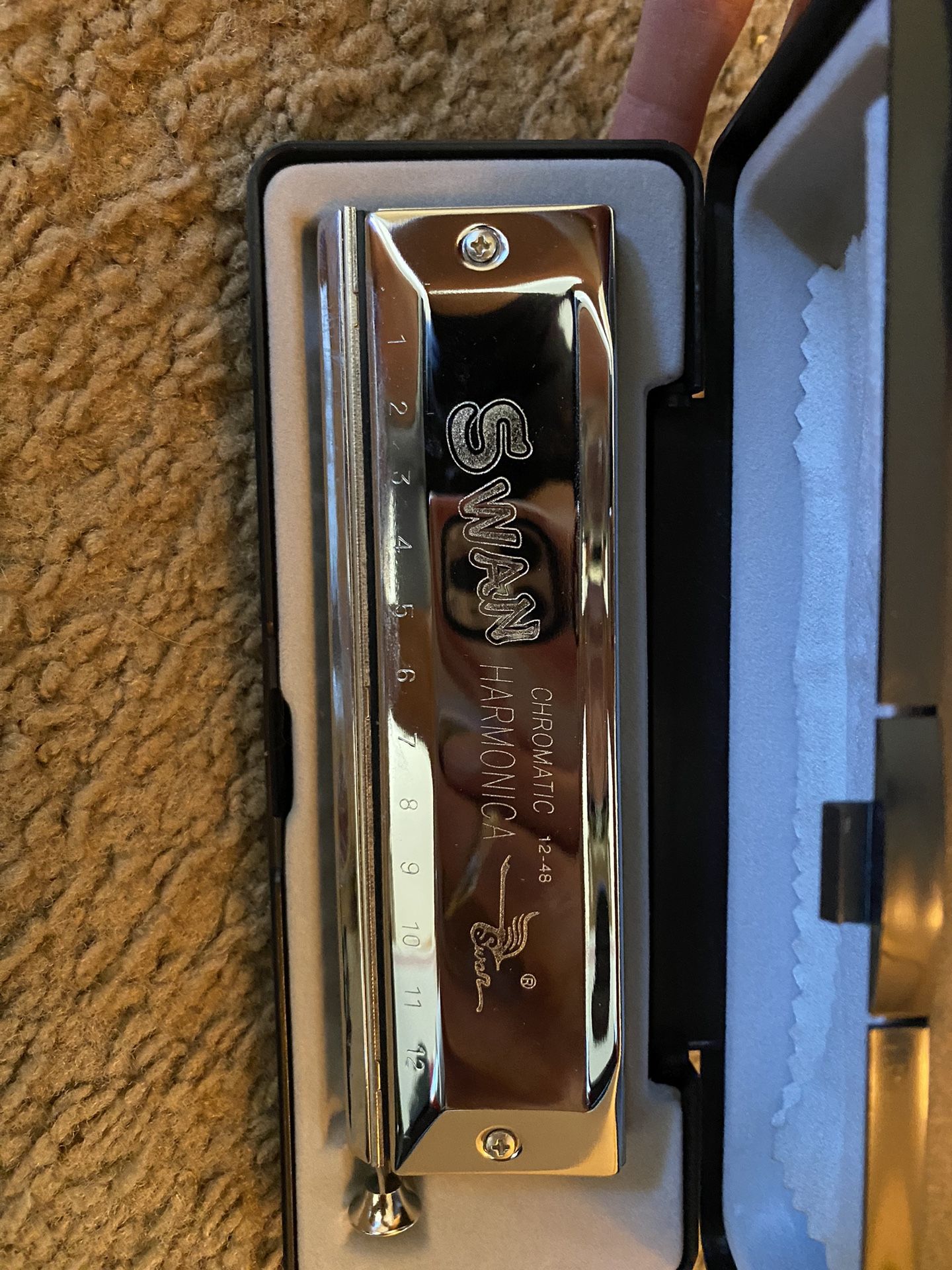 swan chromatic harmonica 1248