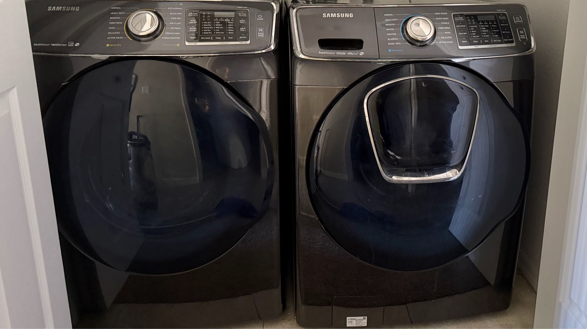 Samsung washer and dryer