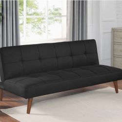 Futon for sale - 66.1” Black armless by Mercury Row