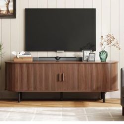 63" TV Stand with Power Outlet for TVs up to 70 Inch