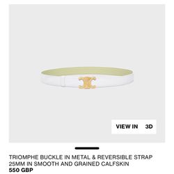 Celine Belt 
