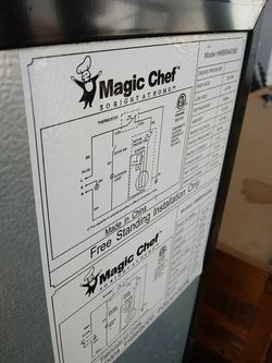 Magic chef mini fridge
