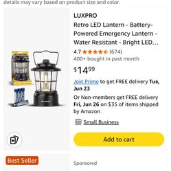 Great Deal 2 New Lux Pro Lanterns Great Deal 