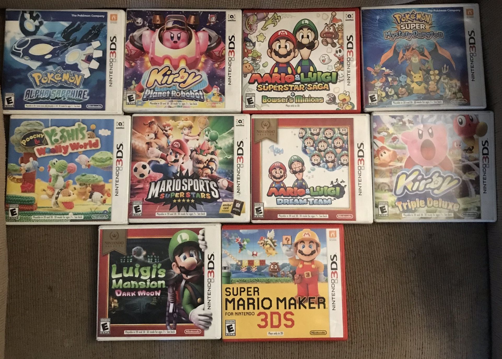 Nintendo 3DS Games