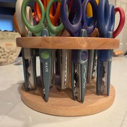 Set of Fancy Scrapbooking Scissors