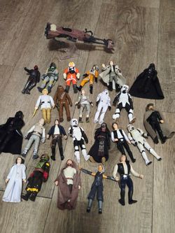 PENDING SALE 25 STAR WARS Loose Lot Action Figures all $25