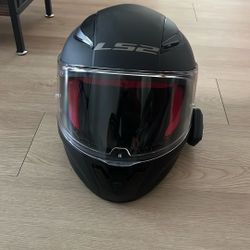 Helmet With Bluetooth Unit