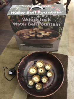 Woodstock Water Bell Fountain