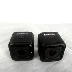 Two GoPro HERO Session Waterproof 4K Action Camera