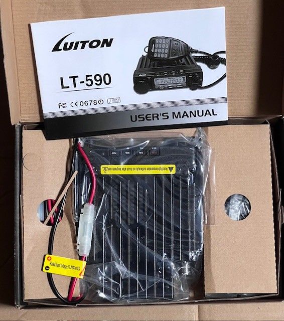 Mobile Radio Station LT-590 VHF Walkie Talkie Long Range 30 km