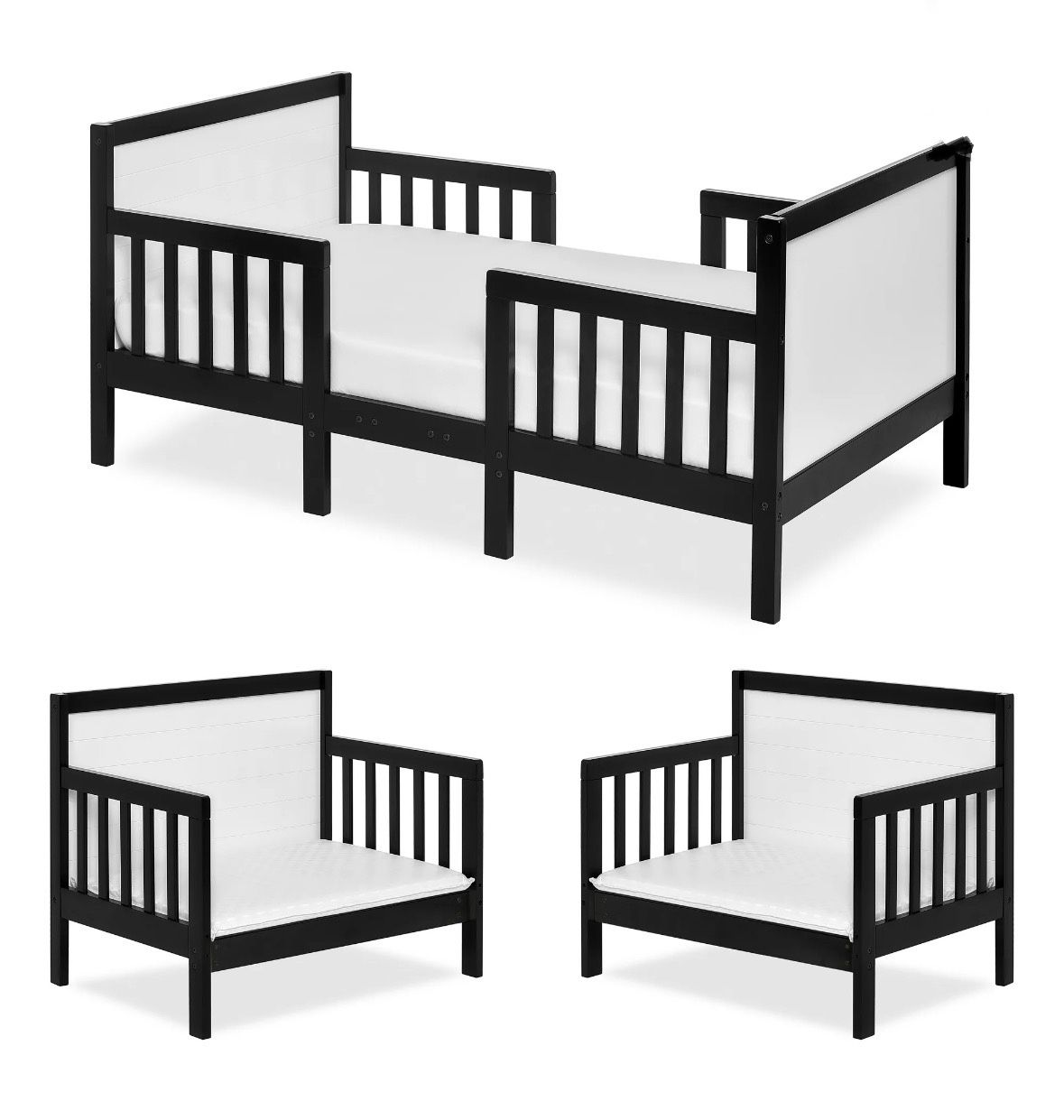 Dream On Me Hudson 3 in 1 Convertible Toddler Bed