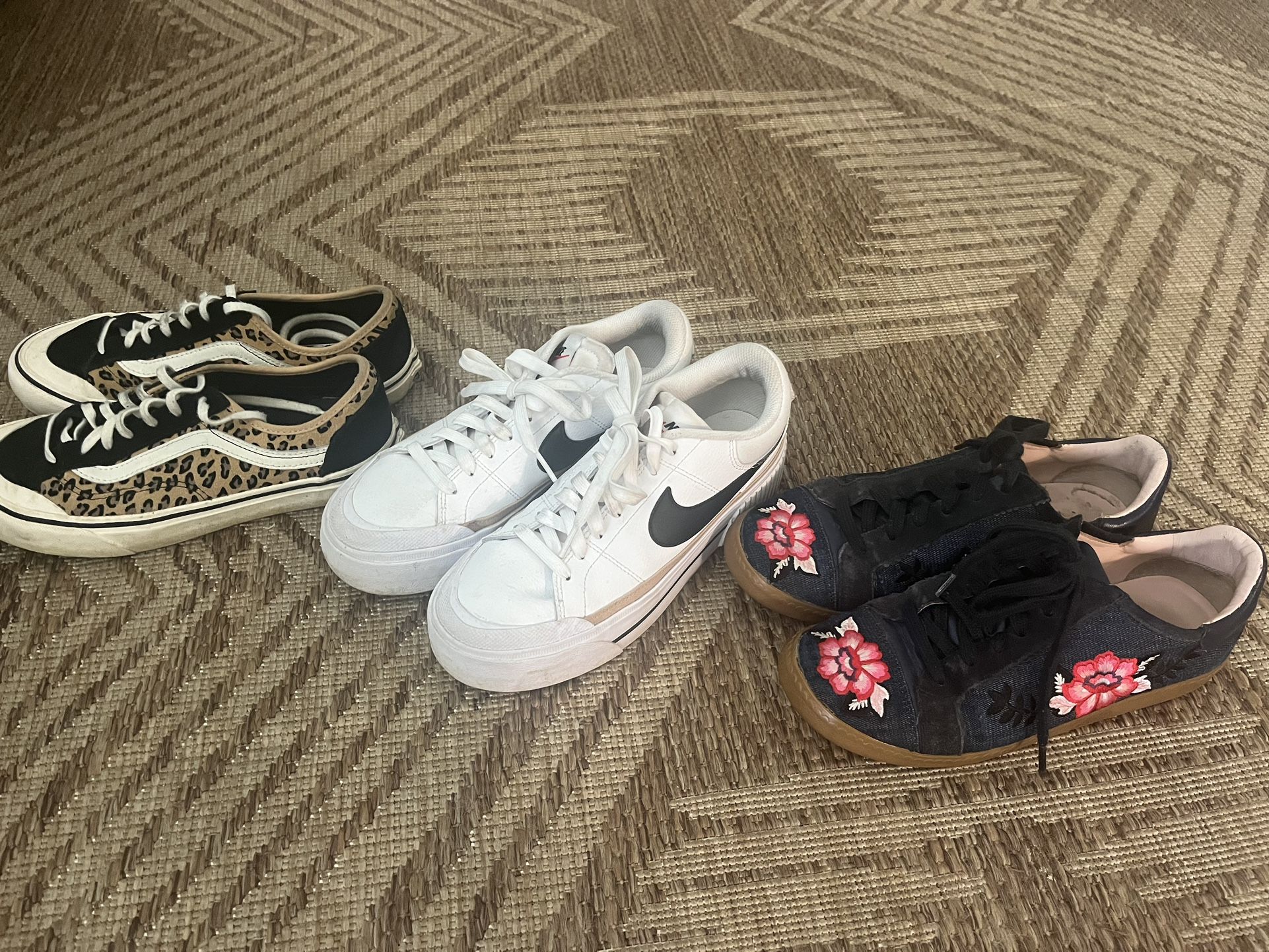 Vans, Nike, Kate Spade